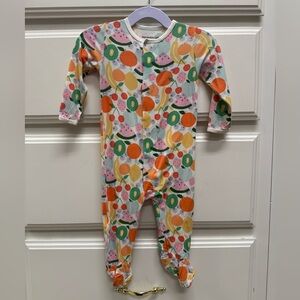 Magnetic Me Fruit Print Modal Footie 3-6 Months